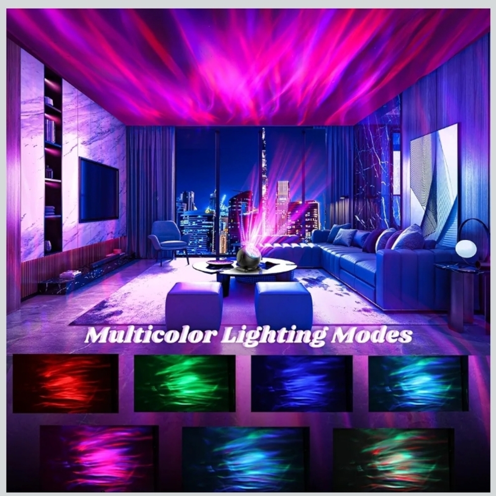 Colorful LED Projector Light with Remote - Picture 2 of 6
